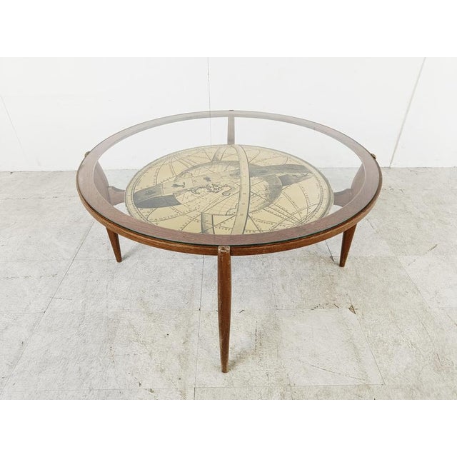 Mid-Century Italian Coffee Table, 1950s For Sale - Image 3 of 9