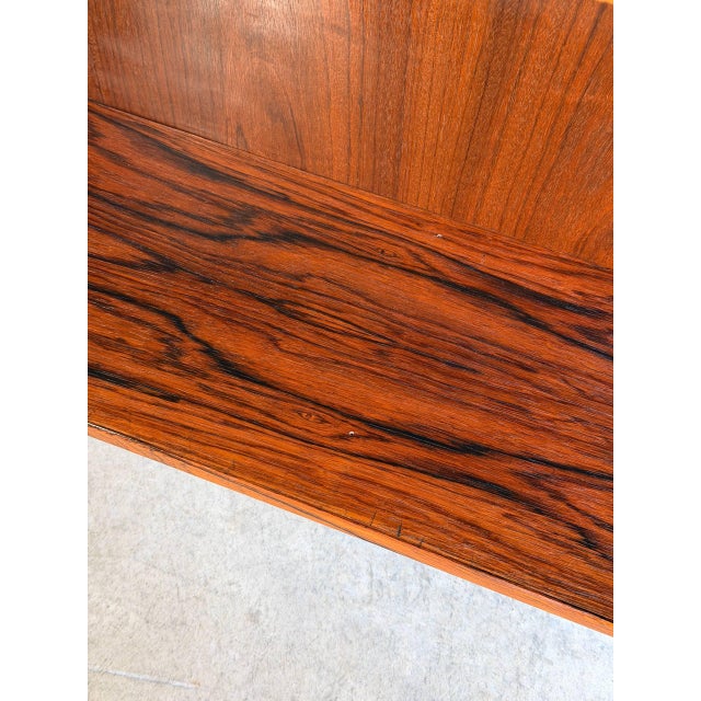 Rosewood Bookcase Hørnebo Møbelfabrik Mid-Century Modern Denmark 1960s For Sale - Image 12 of 12