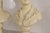 Vintage Cast Plaster Busts Louise & Alexandre Brongniart Lamps Reproductions - a Pair For Sale - Image 9 of 12