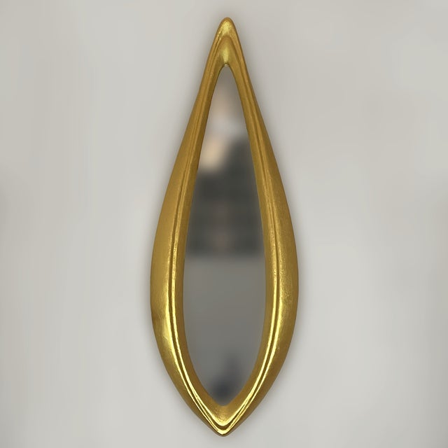 Mirror No. 2 is a large-scale wall-mounted mirror object designed by Chris Delmar. Its elongated vertical form combines a...