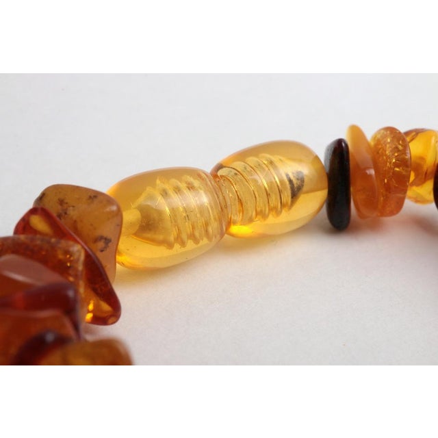 Vintage Three Amber Necklaces, 1960s, Set of 3 For Sale - Image 4 of 18