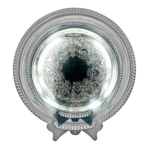 Late 19th Century Wm Rogers Silverplate Champagne Cocktail Party Serving Tray