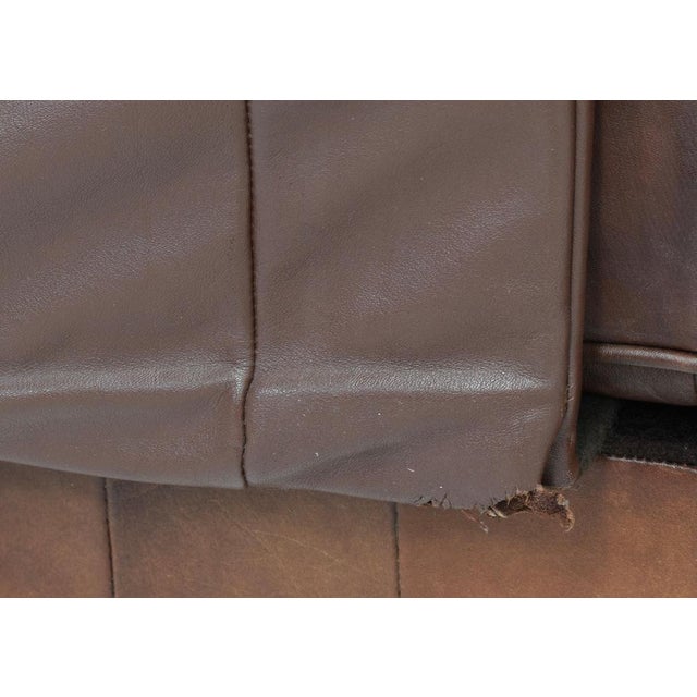 DS-88 Sectional Sofa in Cognac Brown Leather from De Sede, Switzerland, 1970s, Set of 19 For Sale - Image 18 of 18