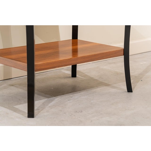 Wood French Art Deco Side Table, 1920s-1930s For Sale - Image 7 of 8