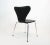 Seven chairs, model 3107, designed by Arne Jacobsen and manufactured by Fritz Hansen. The chairs are newly upholstered...