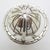 Metal Vintage Italian Handmade Silver Spinning Globe Miniature, Tuscany, Arezzo, Italy, 1980s For Sale - Image 7 of 13