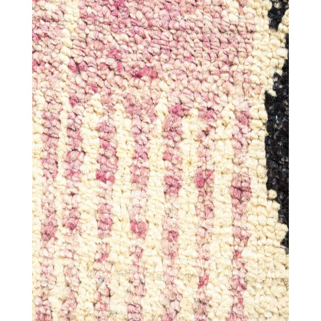 Modern Modern Hand Knotted Area Rug, Ivory - 6' 0" x 9' 3" For Sale - Image 3 of 9