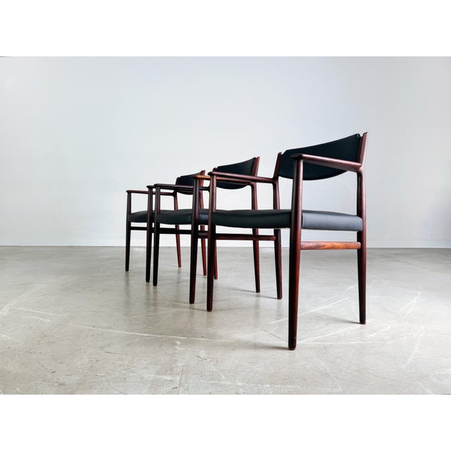 Mid-Century Danish Rosewood Armchair by P. Olsen Sibast for Arne Vodder For Sale - Image 5 of 12