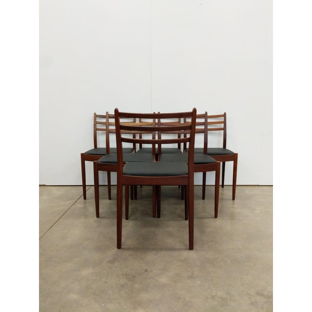 G Plan Set of 6 Vintage Mid Century Modern Dining Chairs by G Plan For Sale - Image 4 of 10