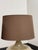 Crate & Barrel Mid Century Glass Table Lamps, Pair For Sale - Image 10 of 12