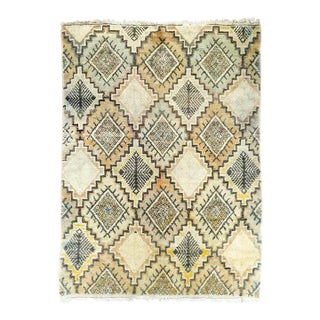 Vintage Morrocan Rug 5'4'' x 7'2'' For Sale