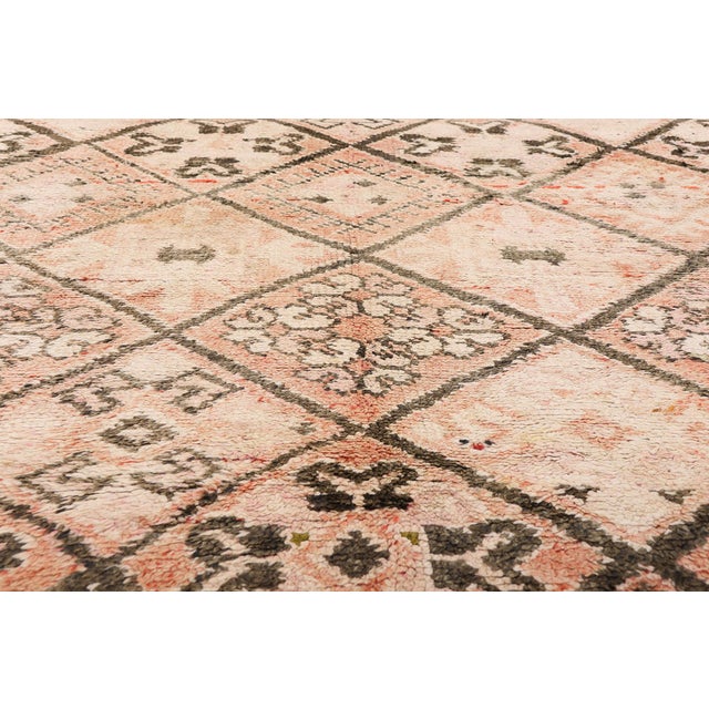 Vintage Moroccan Beni Ourain Rug - 05'07 X 09'02 For Sale In Dallas - Image 6 of 11