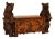 19th C. Black Forest Carved Bear Bench For Sale