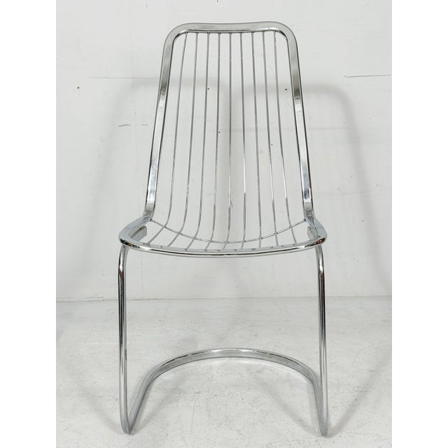 Vintage Cantilever Chairs by Gastone Rinaldi, Italy, 1970s, Set of 4 For Sale - Image 15 of 16