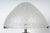 Pair of vintage Art Deco lamps made of wrought iron and molded glass, circa 1930. Pair of wrought iron and molded glass...