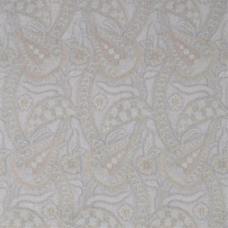 Zoffany Oberon Fabric in Zinc For Sale