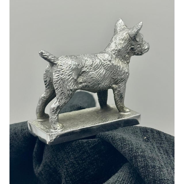 Louis Lejeune Norwich Terrier Hood Ornament For Sale - Image 9 of 12