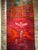 Vintage Mid-Century Tapestry, Handwoven Wool, Marc Chagall Style, 40" X 86" For Sale - Image 9 of 10