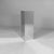 Italian Modern Square Based Mirrored Pedestal, 1980s For Sale - Image 4 of 13