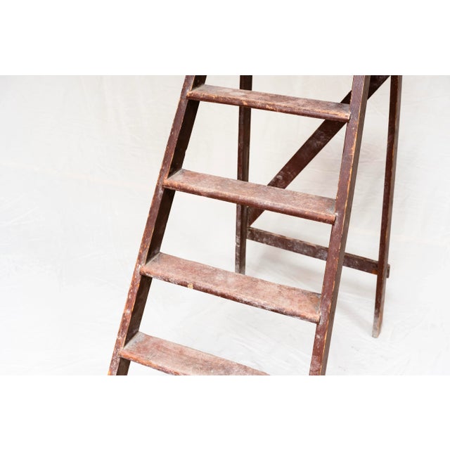 19th Century 19th Century French Wood Ladder For Sale - Image 5 of 5