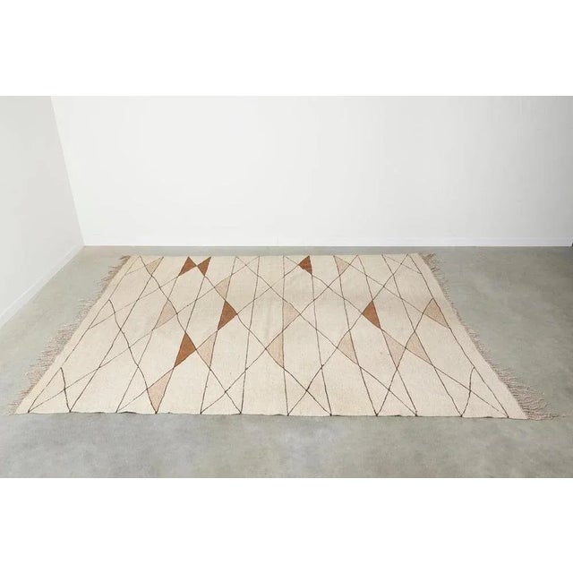 Large Wool Rug, 1970s For Sale - Image 9 of 9
