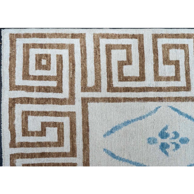 Early 21st Century Turkish Oushak Rug 12'6" x 16'3" #20395 For Sale - Image 5 of 8