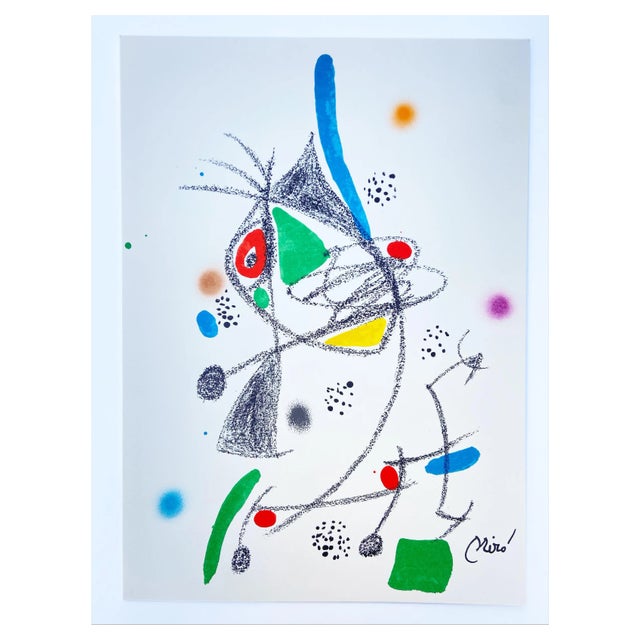 Joan Miró - Maravillas con variaciones n•4 1975 For Sale