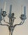 1900 Large silver metal 3-arm wall lights - a Pair For Sale - Image 6 of 12