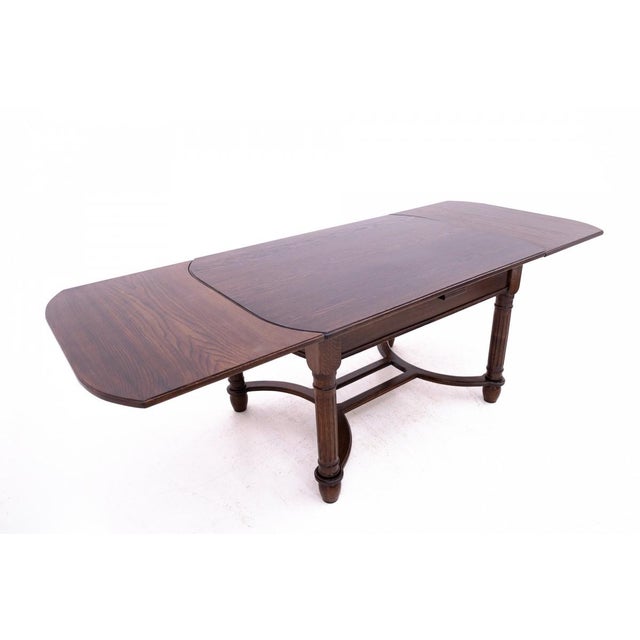 Antique Table with Chairs, 1880, Set of 7 For Sale - Image 17 of 18