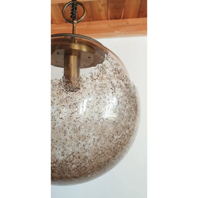 Murano Glass Mid-Century Chandelier by Mazzega 1960s For Sale - Image 11 of 12