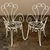 Mid-Century French Wrought Iron 6-Piece Garden Salon Set For Sale In Baton Rouge - Image 6 of 18