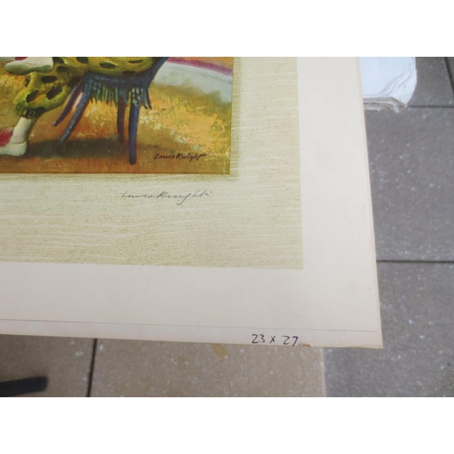 Dame Laura Knight Circus Lithograph 1936 For Sale - Image 11 of 11