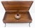 Vintage Hope Chest Storage Box on Metal Frame Box For Sale - Image 9 of 15
