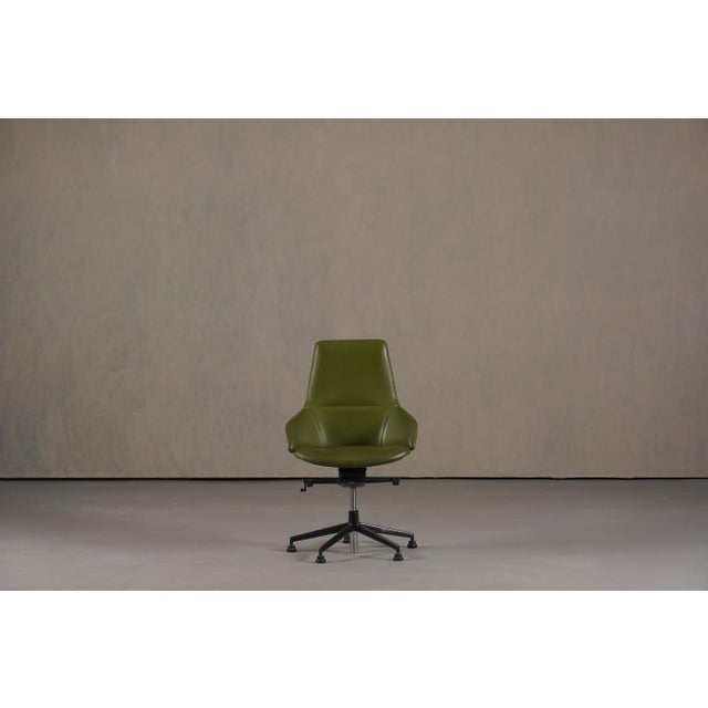 Leather Aston Office Chair from Arper, Italy, 2000s For Sale - Image 9 of 15