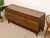 Bassett Vintage Basset Mid-Century Modern Walnut Nine-Drawer Dresser With Inlay For Sale - Image 4 of 12