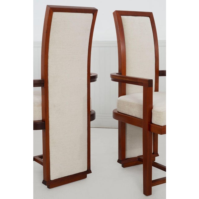 1950s Frank Lloyd Wright for Henredon Set of Twelve Taliesin Dining Chairs For Sale - Image 9 of 18