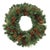 Mixed Pine and Pinecone Wreath 32"D For Sale
