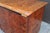 Wood Italian Credenza in High Gloss Burl and Brass, Italy - 1970's For Sale - Image 7 of 12