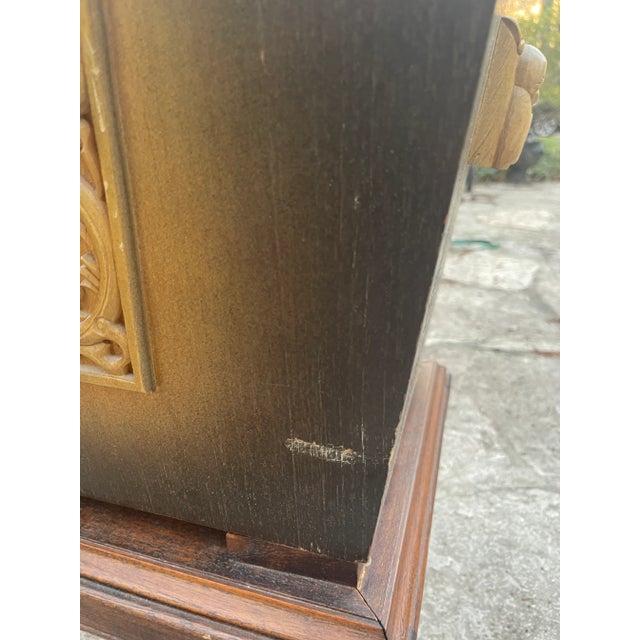 Asian Modern Chinoiserie MCM Storage Piece in the Manner of James Mont For Sale - Image 10 of 12