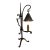 Antique Hand-Forged Wrought Iron Lamp – Gothic Revival, Spanish Mission, Arts & Crafts Style For Sale