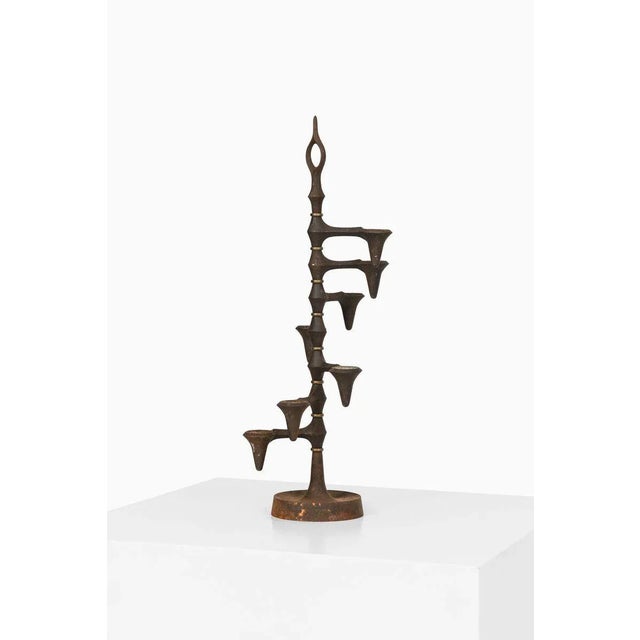 Candlestick designed by Jens Harald Quistgaard. Produced by Danish in Denmark. This piece is attributed to the mentioned...