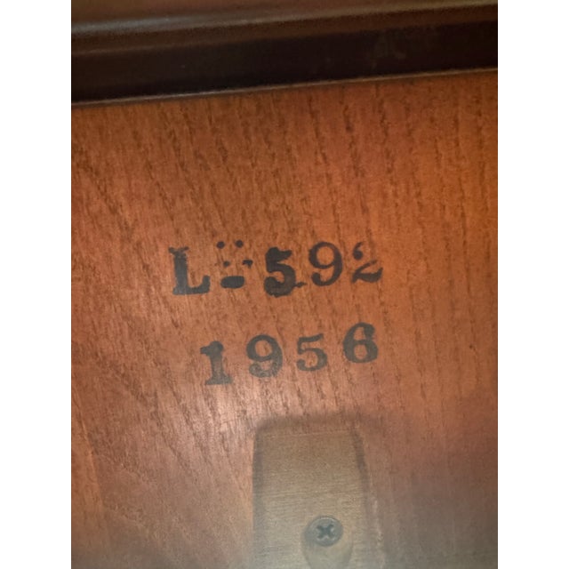 1960s Henredon Campaign Style Dining Room Set For Sale - Image 9 of 15