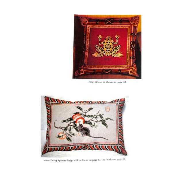1970s "Needlepoint by Design: Variations on Chinese Themes" 1970 Lane, Maggie For Sale - Image 5 of 10