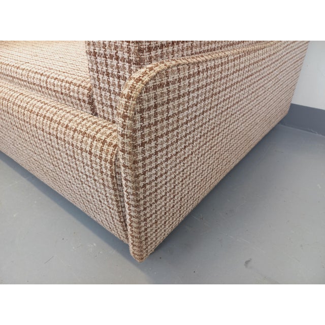 Large Vintage Lounge Chair in Wool Fabric, 1970s For Sale - Image 11 of 18