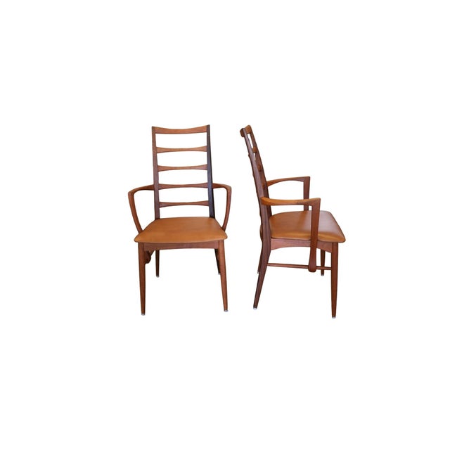 Danish Liz Armchair in Teak and Leather by Niels Koefoed for Koefoeds Hornslet, 1960s For Sale - Image 13 of 13