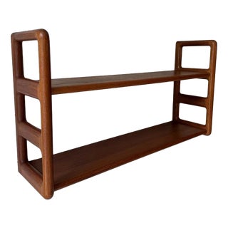 Danish Teak Wall Rack from Dyrlund, 1960s For Sale