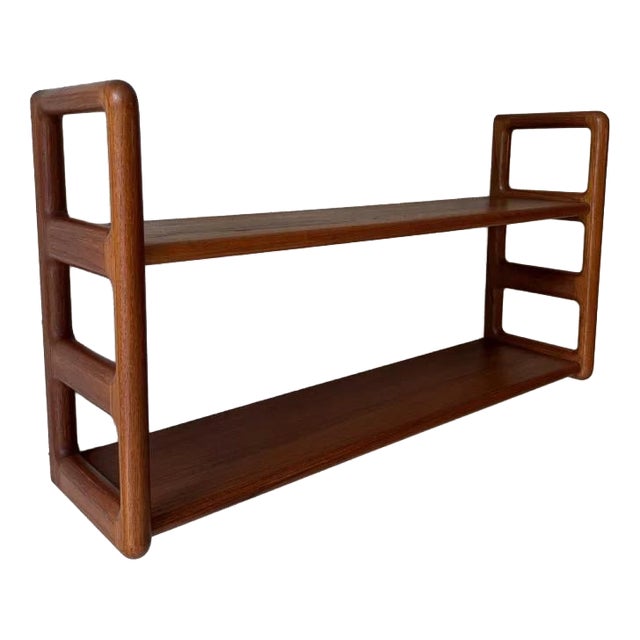 Danish Teak Wall Rack from Dyrlund, 1960s For Sale