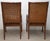 Palecek Hollywood Regency Style Double Cane Upholstered Armchairs For Sale - Image 14 of 18