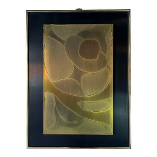 1970's Stephen Michael Levinson Bronze Wall Art For Sale