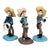 Mid-Century Flamboyant Cowboy Ceramic Figural Sculpture - Set of 3 For Sale